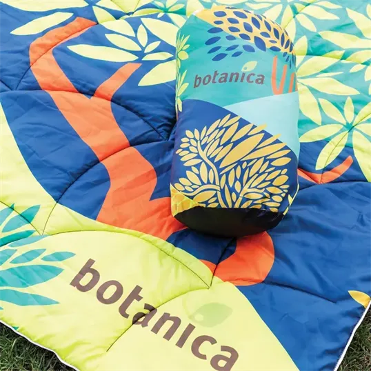 Sublimated Camping Blanket, 52" x 75" — view 2